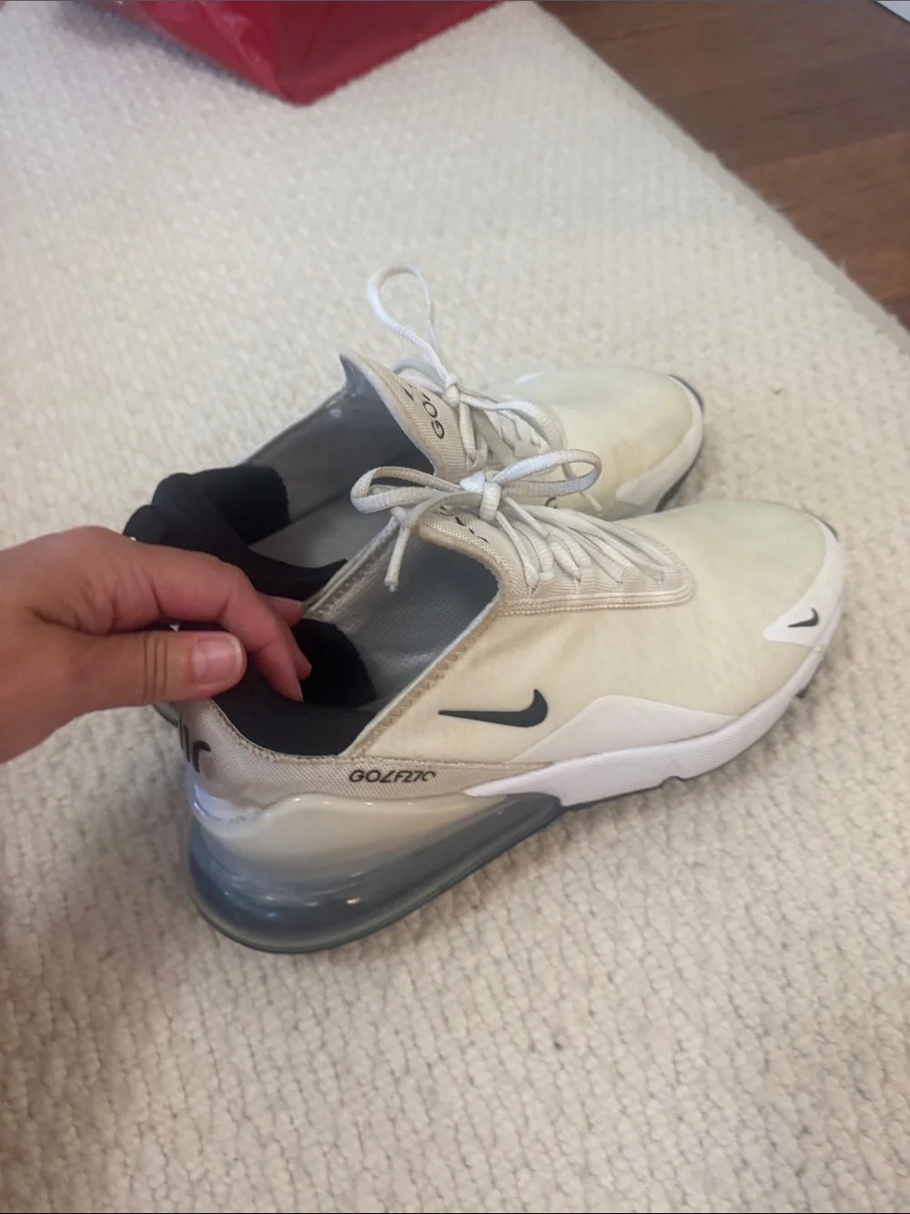 Golf Air Max 270 G -White and Black